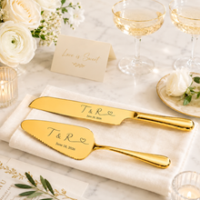 Personalized Wedding Cake Cutting Set