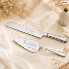 Personalized Wedding Cake Cutting Set