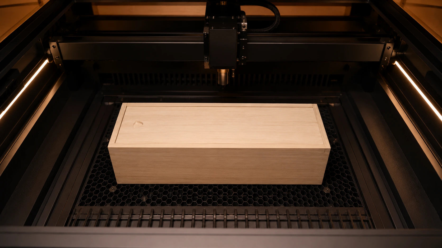 Before engraving inside the Vinovo laser workshop